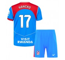 Atletico Madrid David Hancko #17 Koszulka Trzecia dzieci 2025-26 Krótki Rękaw (+ krótkie spodenki)